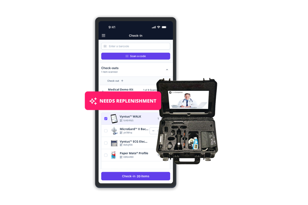 mobile app view