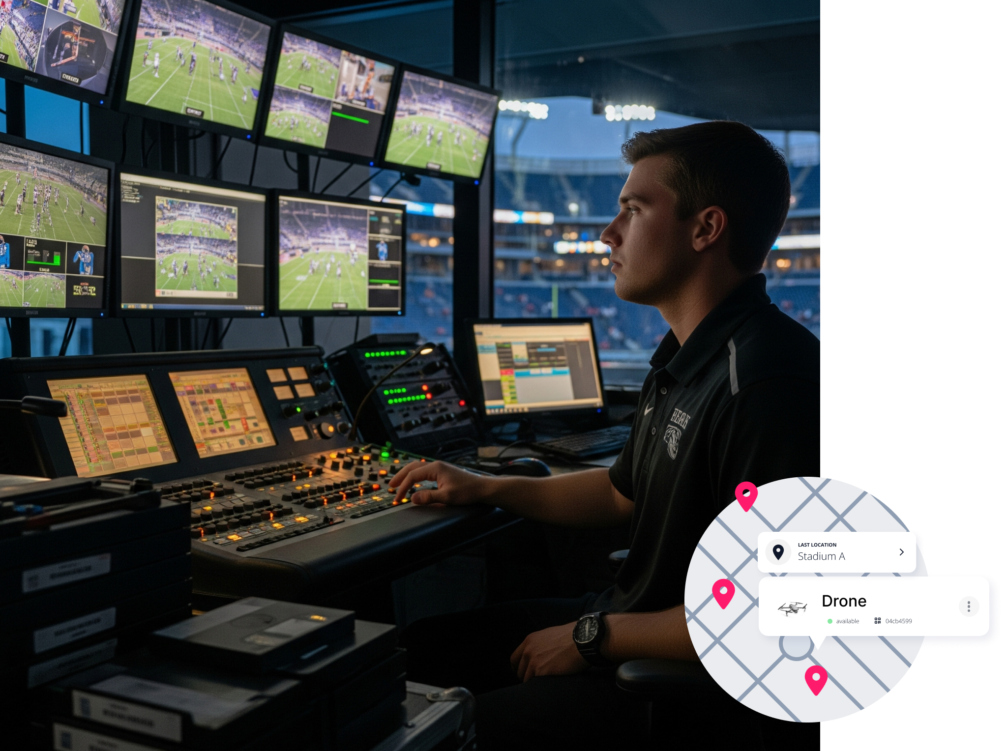 Broadcast image
