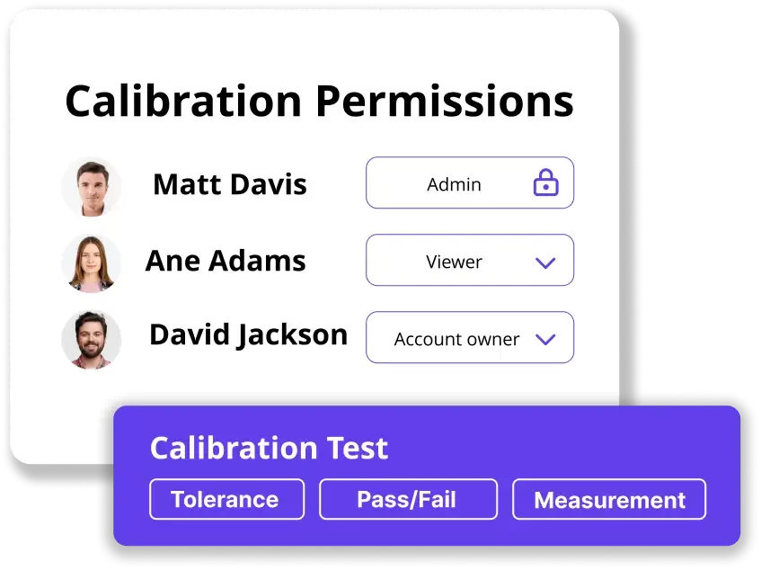 Calibration Permissions and Access Controls