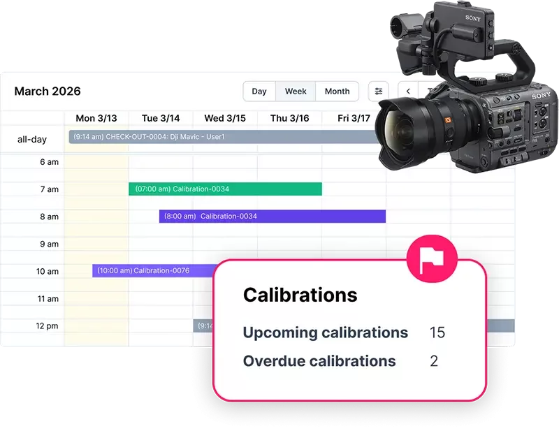 Calibration Scheduling with Cheqroom