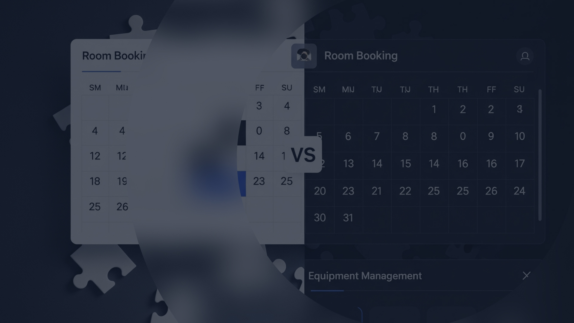 Cheqroom alternatives to Room Booking Header