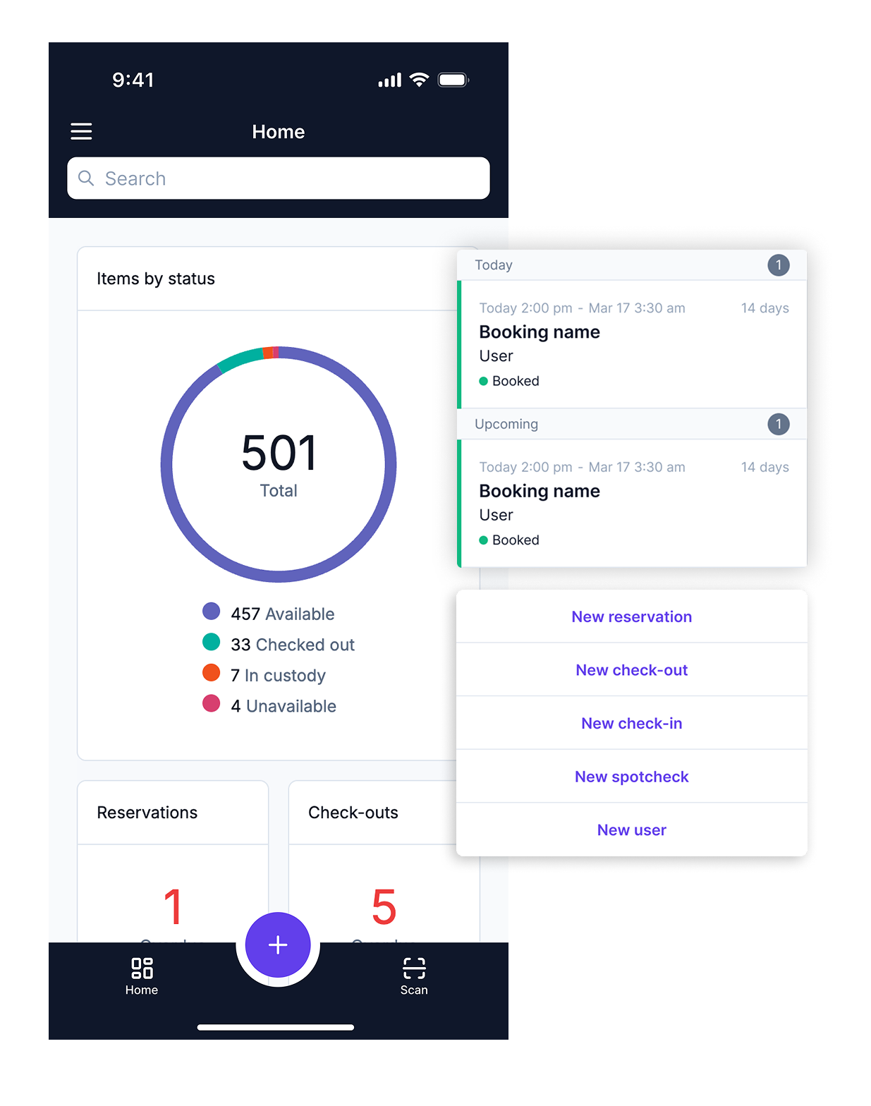 cheqroom mobile app
