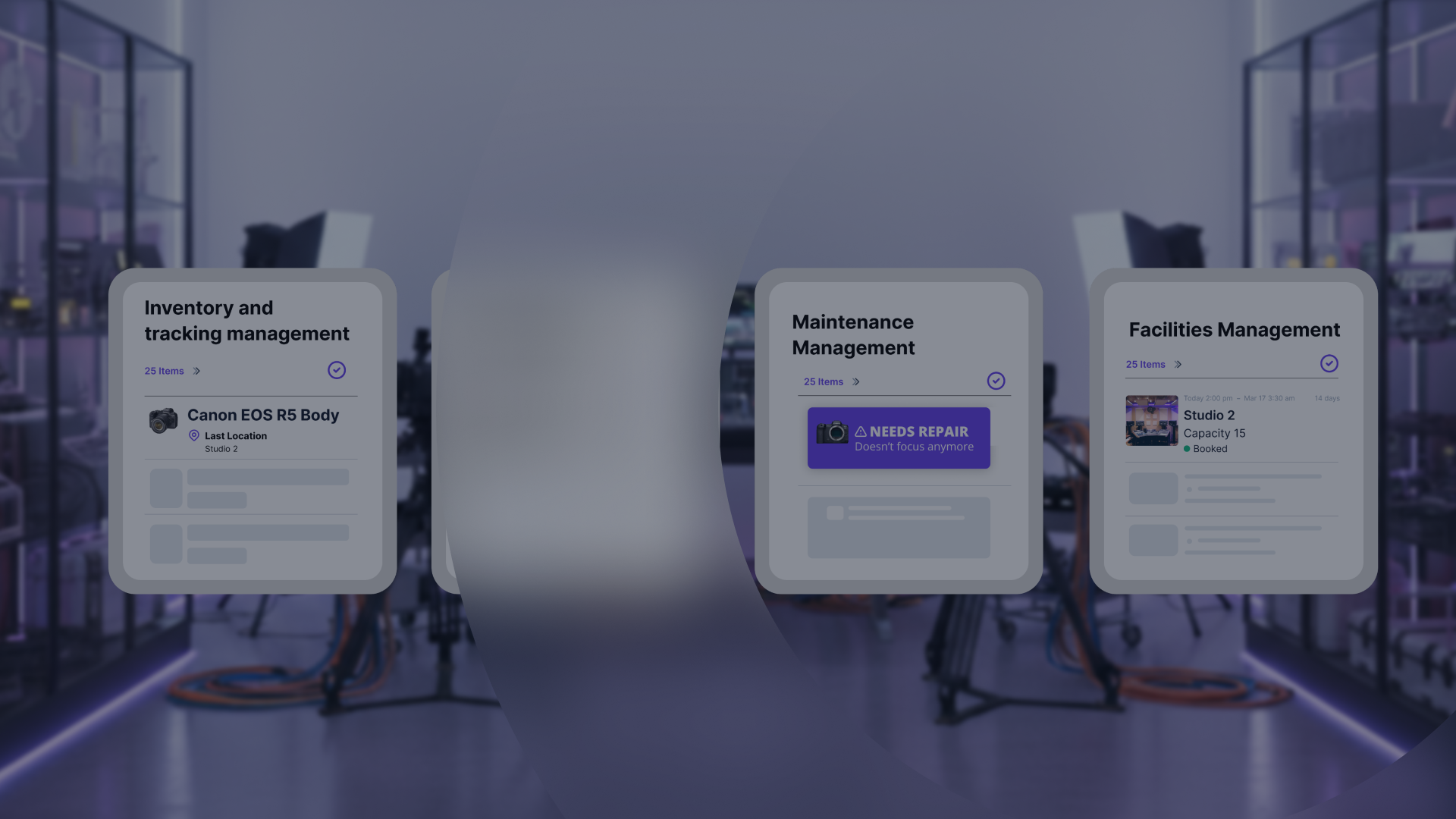 Enterprise Equipment Booking Software for Multi Site Teams Header