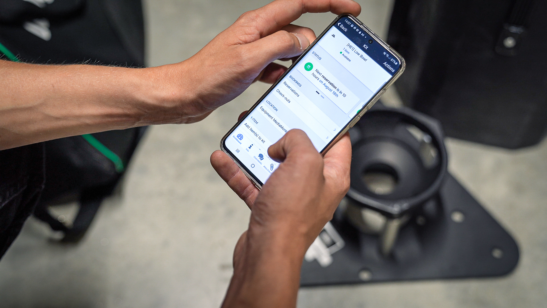 Mobile app Media Monks