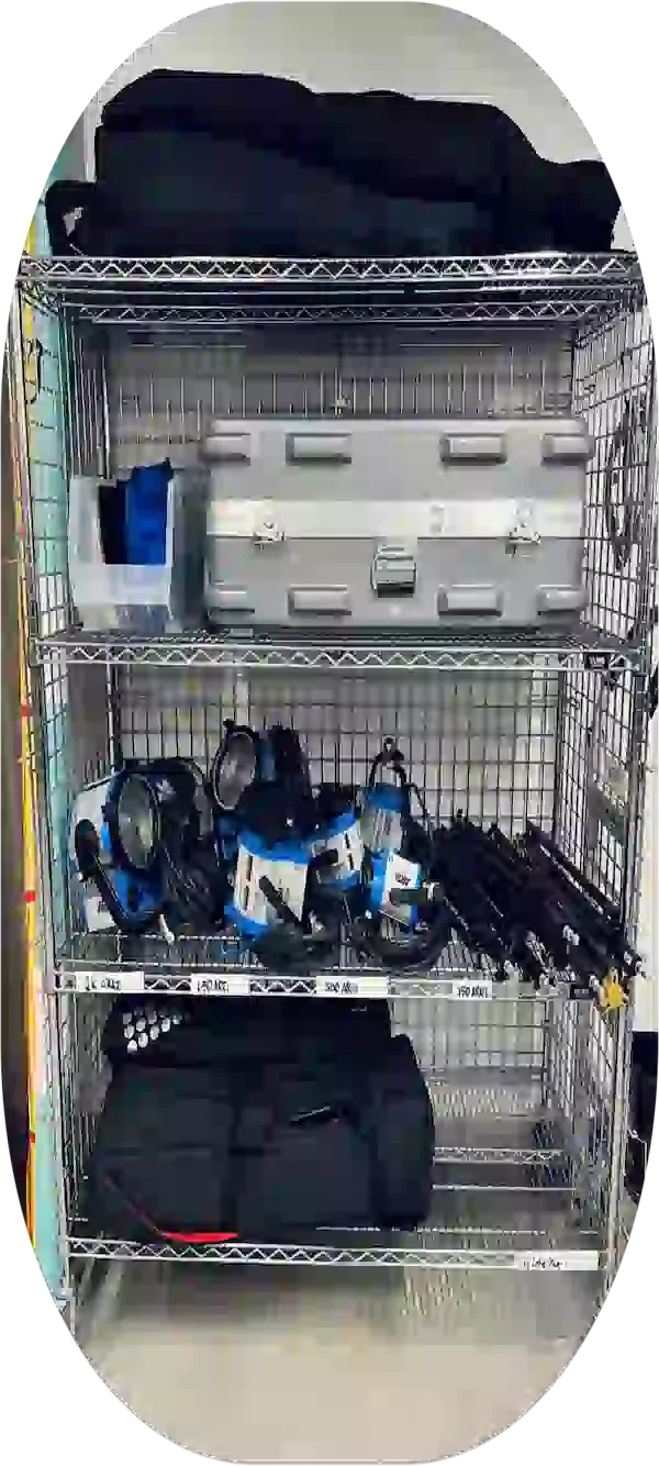 Organized Equipment Room
