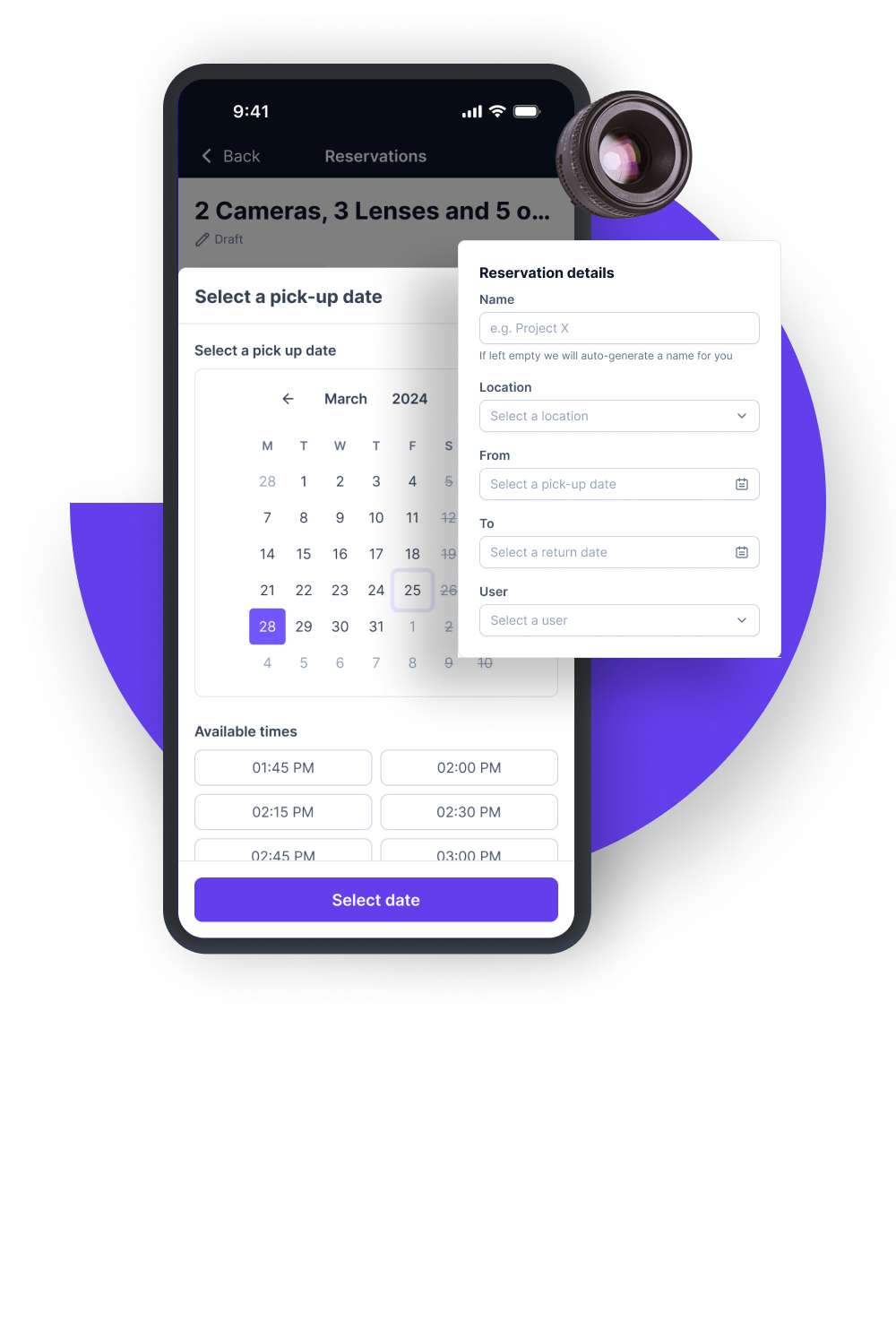 Reservation Mobile