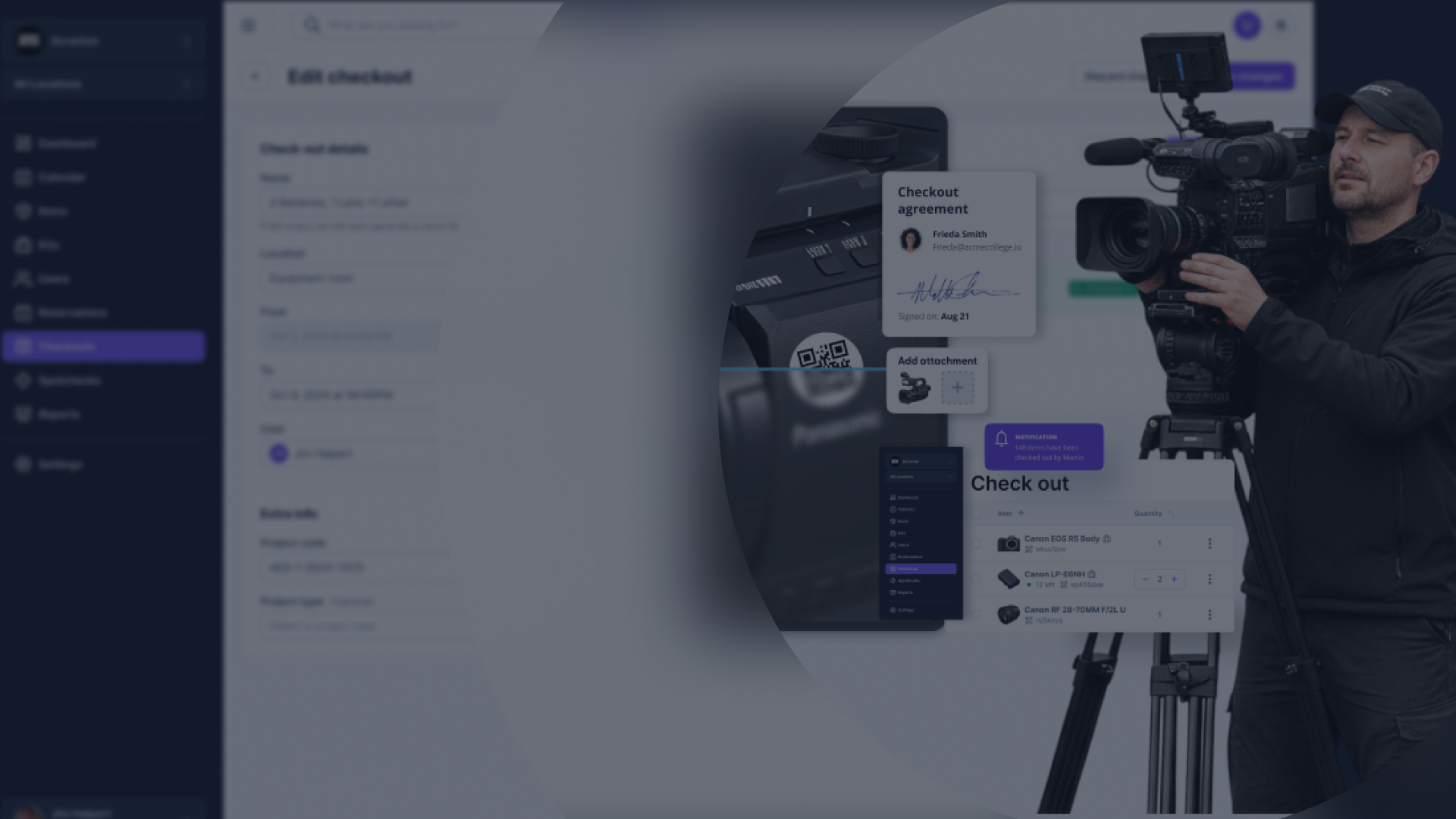 The Importance of Equipment Checkout Workflows for Enterprise Teams Header