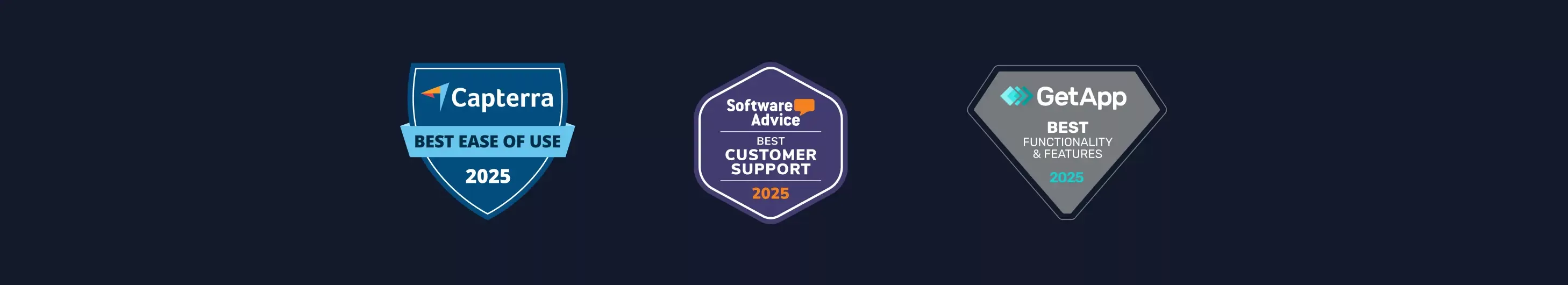 Website Badge Banner Dark