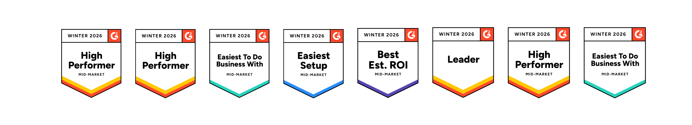 Website Badge Banner white
