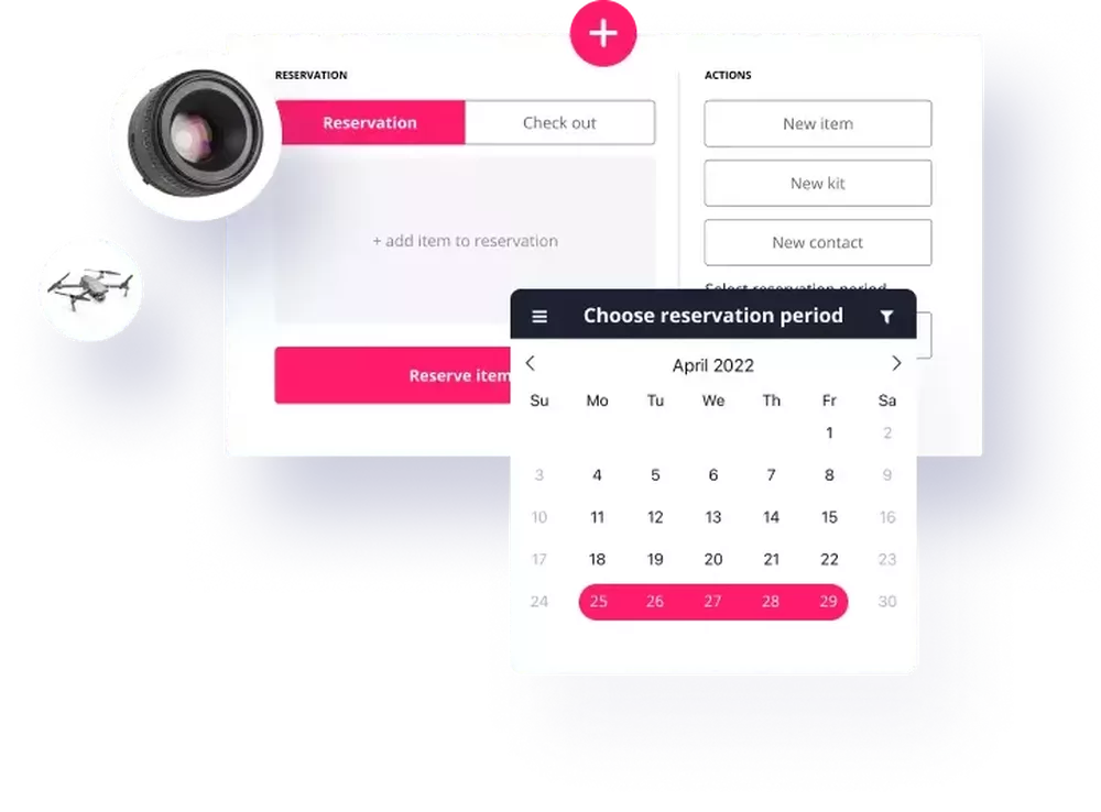Reservations in Cheqroom