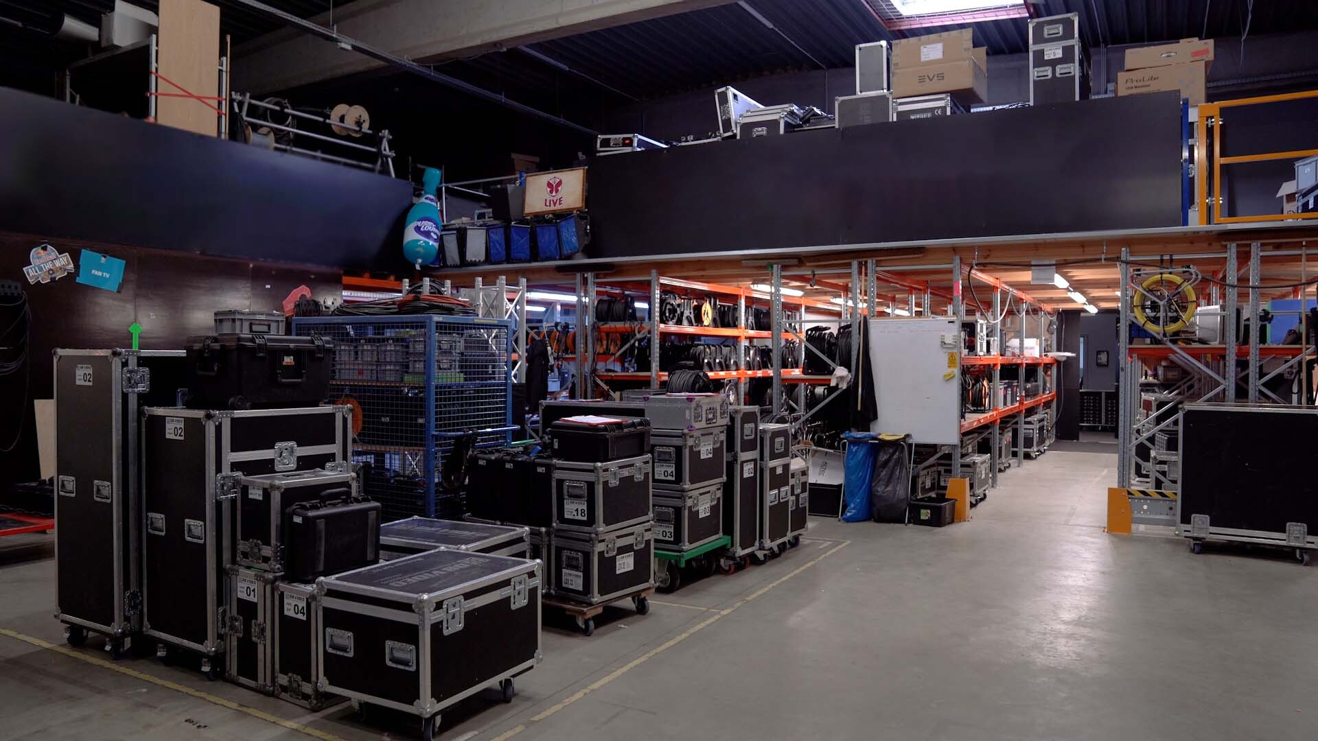 Big equipment room