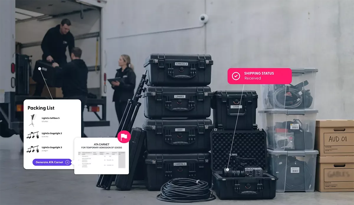 Equipment Logistics & Shipping with Cheqroom
