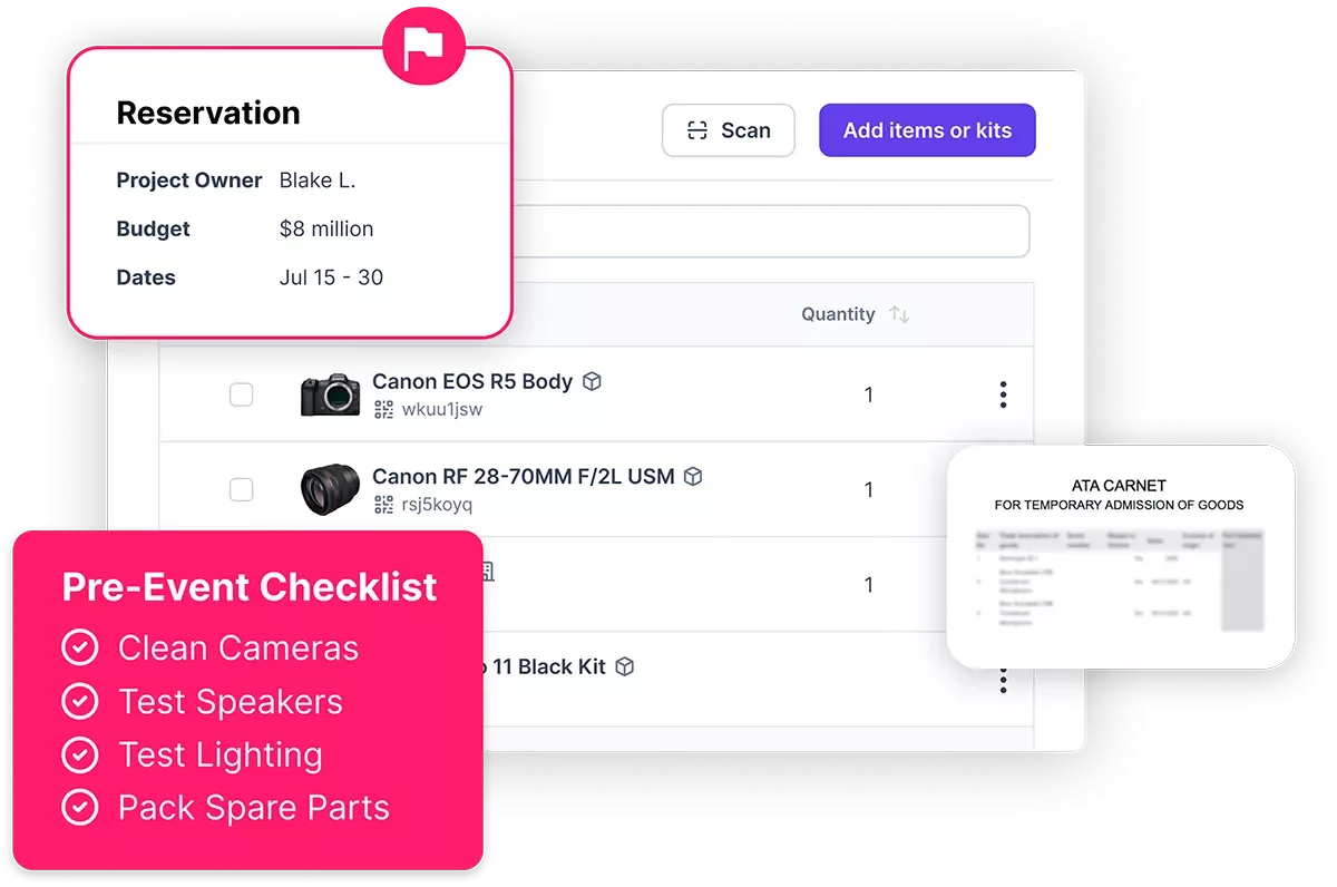 Events: Event Prep and Checklists