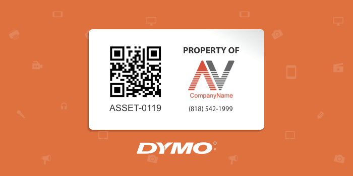 Dymo asset labeling software