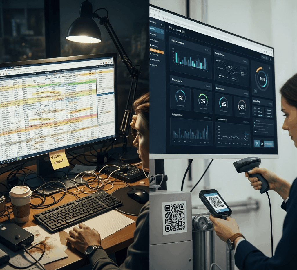Equipment tracking chaos to control dashboard 3