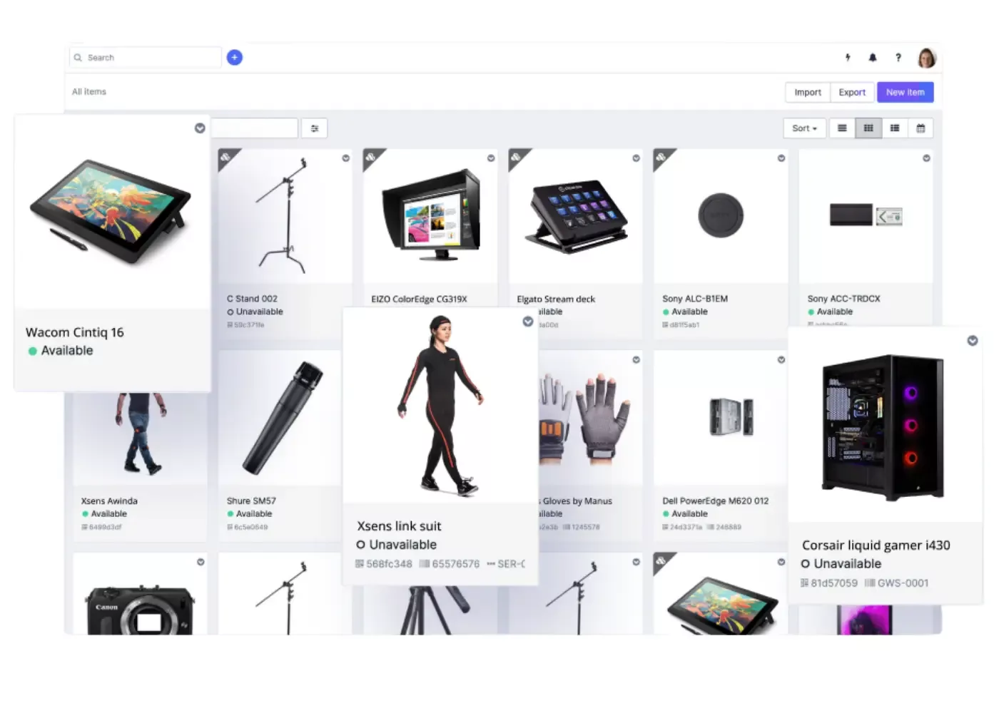 Inventory management coporations