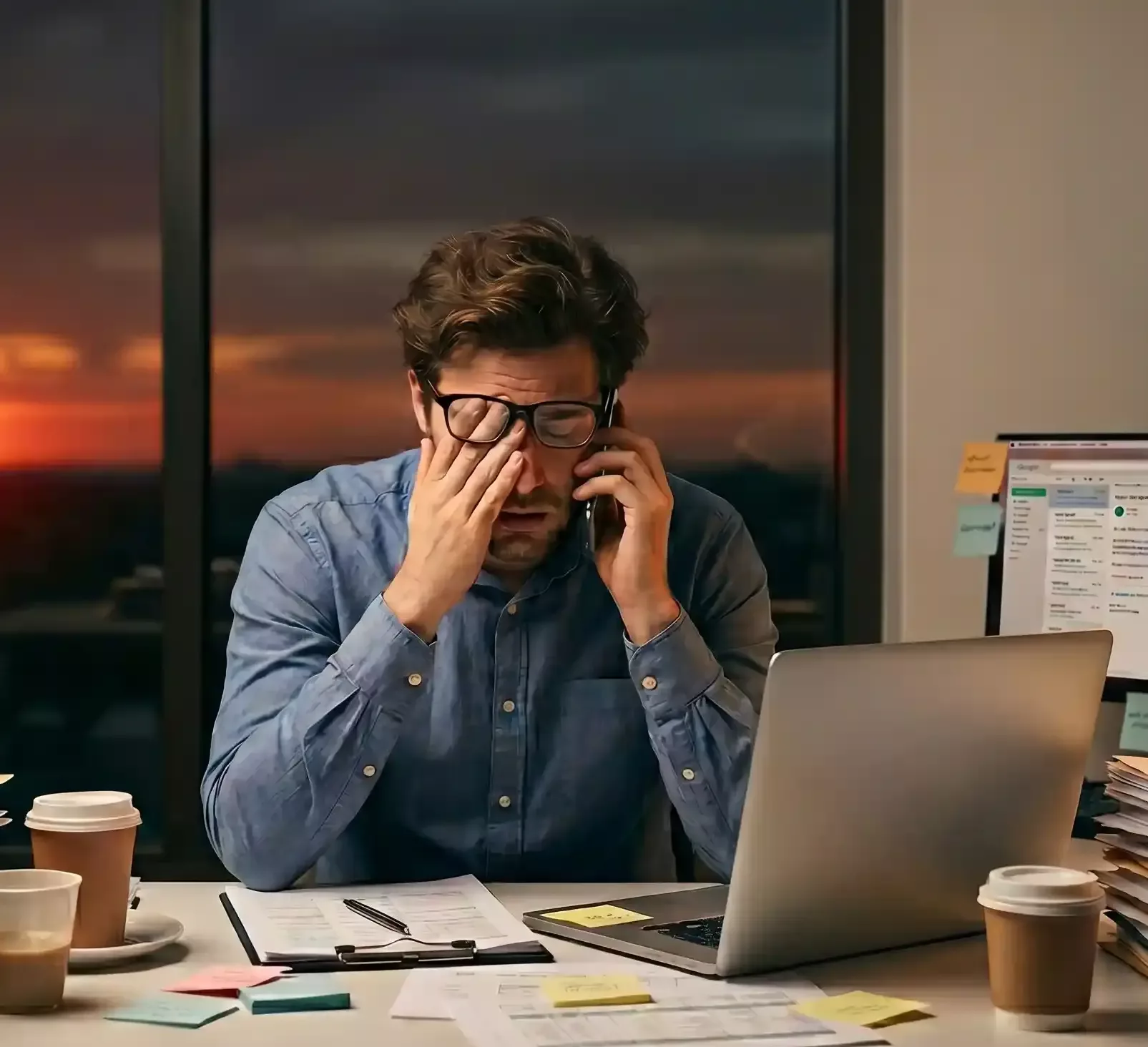 Person stressed copy